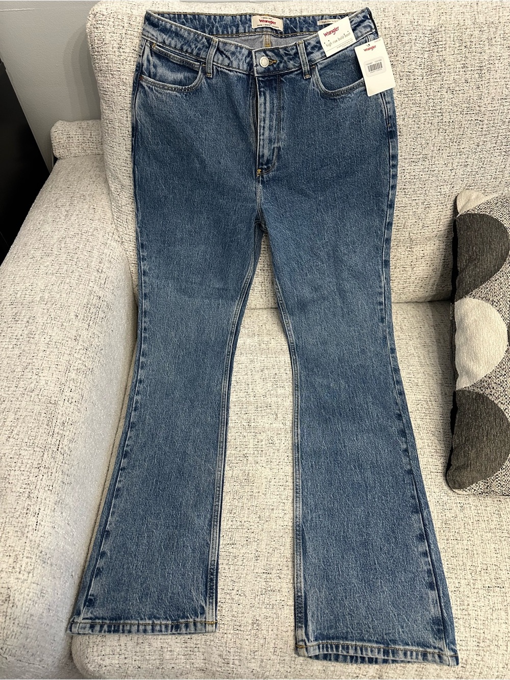 Wrangler Women's Medium Blue Flare Jeans